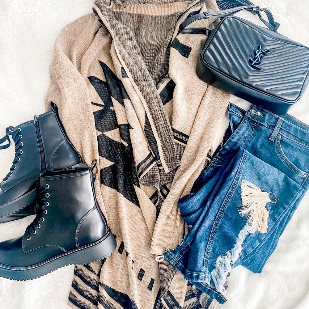 Tribal cardigan